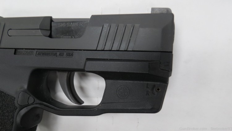Sig Sauer P365 9mm 3.1" pistol with 3 magazines & green laser 365-9-BXR3-img-9