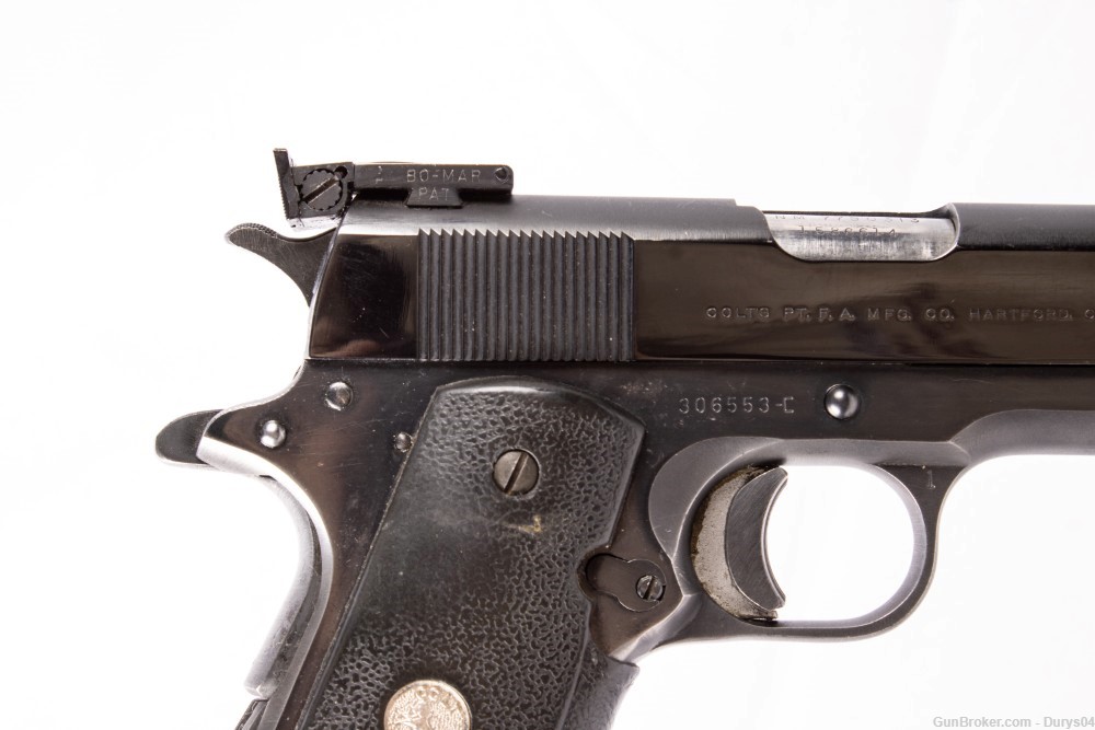 Colt 1911 Government Model 45 ACP Bo-Mar Sights Durys# 17459-img-4