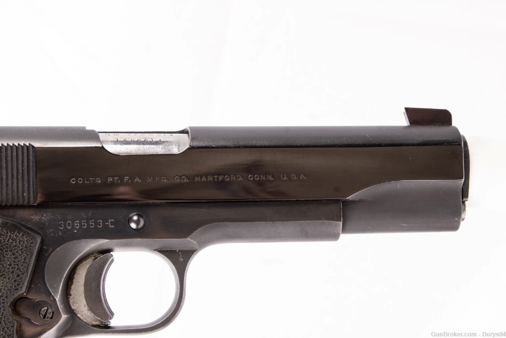 Colt 1911 Government Model 45 ACP Bo-Mar Sights Durys# 17459-img-5