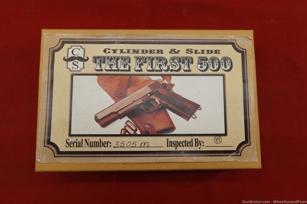 Cylinder & Slide "The First 500" - .45 ACP -img-7
