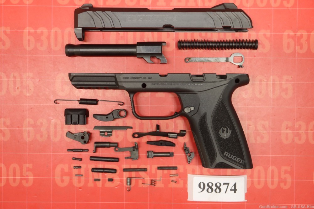 Ruger Security-9, 9MM Repair Parts-img-0