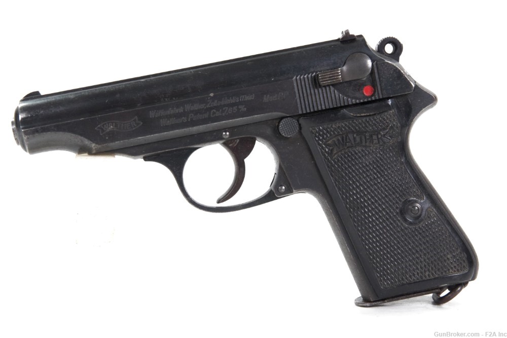 Walther PP Pre War 90 Degree Safety, 7.65mm, 1936-img-1
