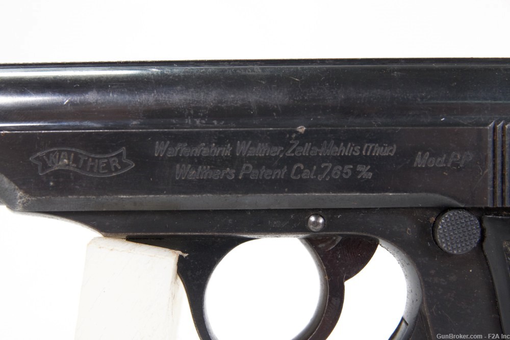 Walther PP Pre War 90 Degree Safety, 7.65mm, 1936-img-8
