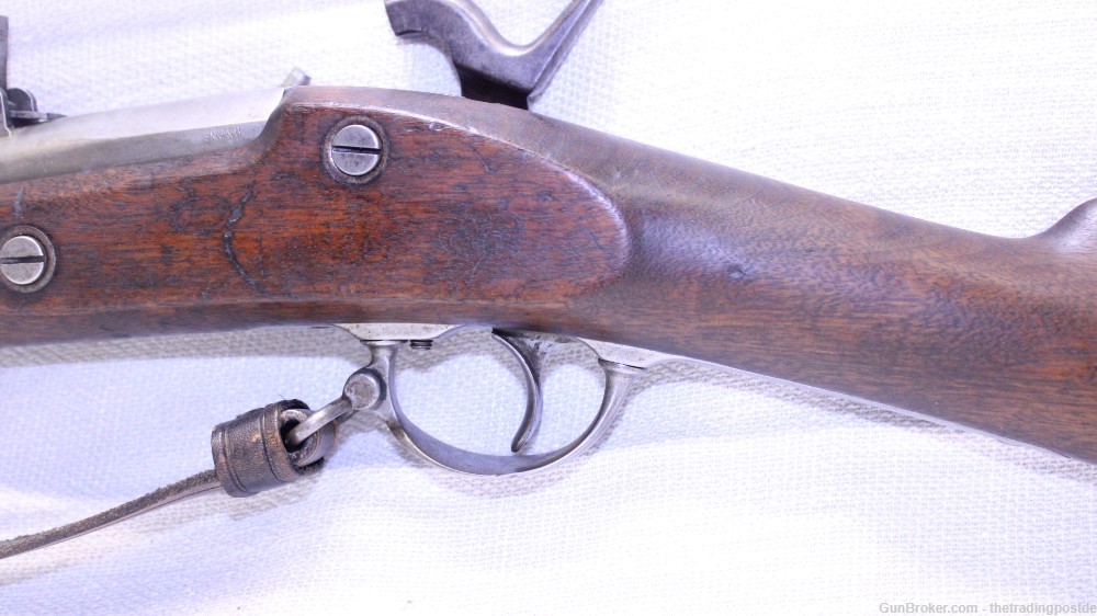 1864 ORIGINAL U.S. TRENTON LOCOMOTIVE CIVIL WAR RIFLED MUSKET .58cal-img-27
