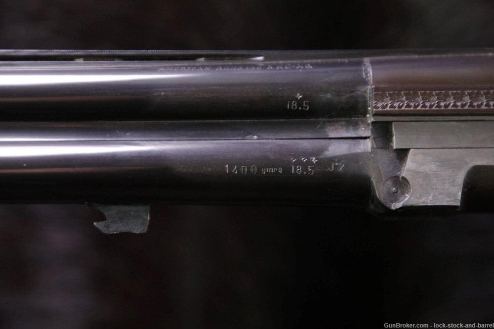American Arms Silver I 12 GA 28" O/U Double Barrel Shotgun, MFD 1990-img-36