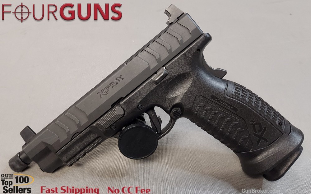 Used Springfield XD-M Elite Semi-Auto Pistol 9mm 5.5" Barrel 35 Rd 4 Mags-img-0