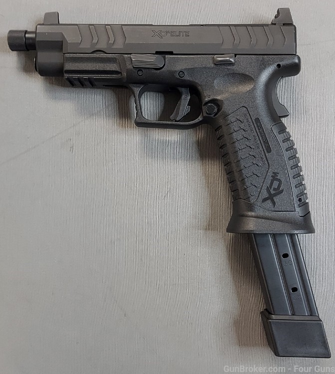 Used Springfield XD-M Elite Semi-Auto Pistol 9mm 5.5" Barrel 35 Rd 4 Mags-img-6
