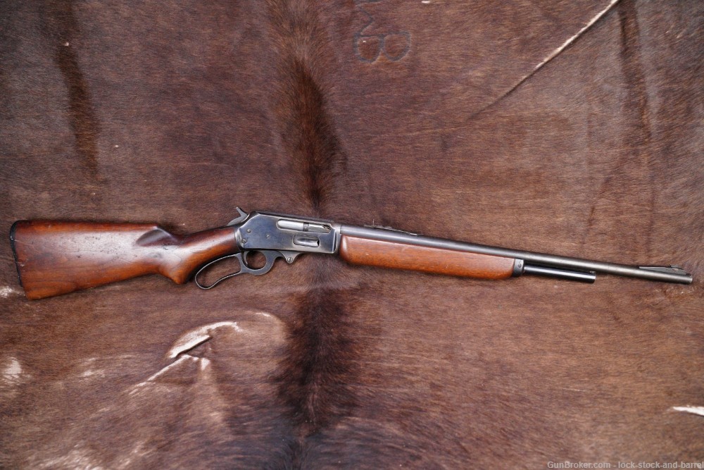 Marlin Model 336 S.C. 336SC .32 Winchester Special 20" Lever Rifle 1949 C&R-img-6