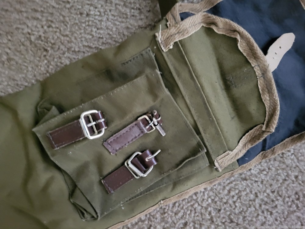 Russian rifle canvas rifle case with pockets - roughly 26" overall fit-img-2