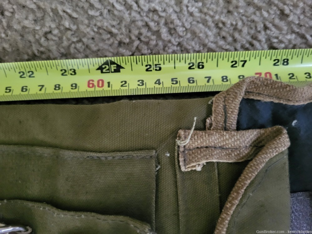 Russian rifle canvas rifle case with pockets - roughly 26" overall fit-img-5