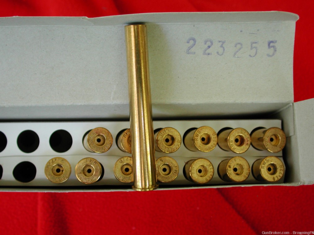 14 NEW .RWS 9.3x72mm Brass Cases for Reloading 9.3x72 -img-1