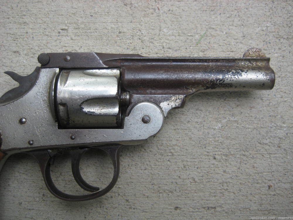 Iver Johnson Top Break .38 Revolver Antique-img-8