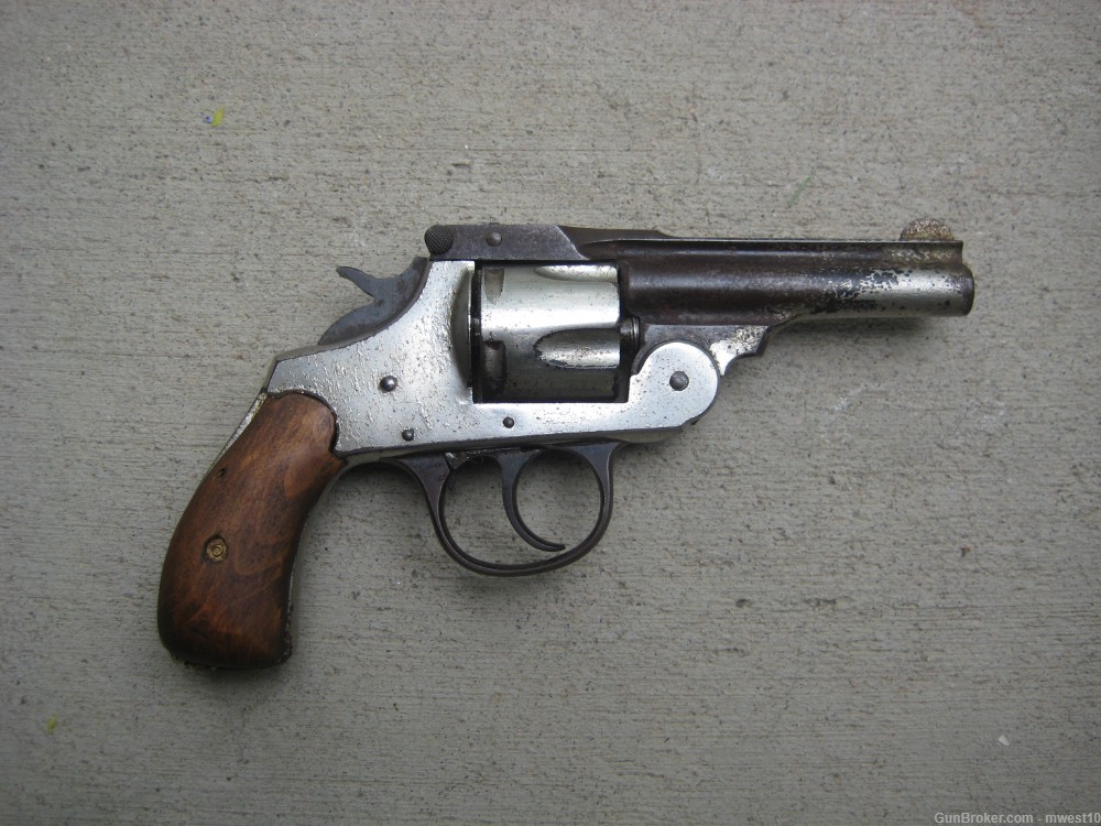 Iver Johnson Top Break .38 Revolver Antique-img-6