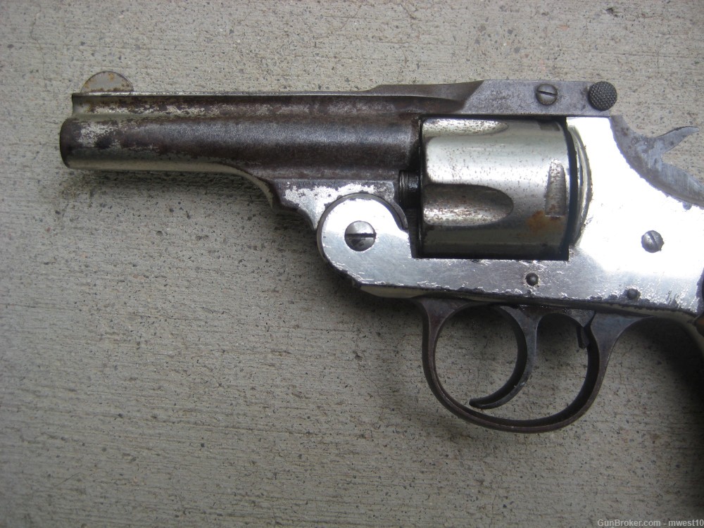 Iver Johnson Top Break .38 Revolver Antique-img-3