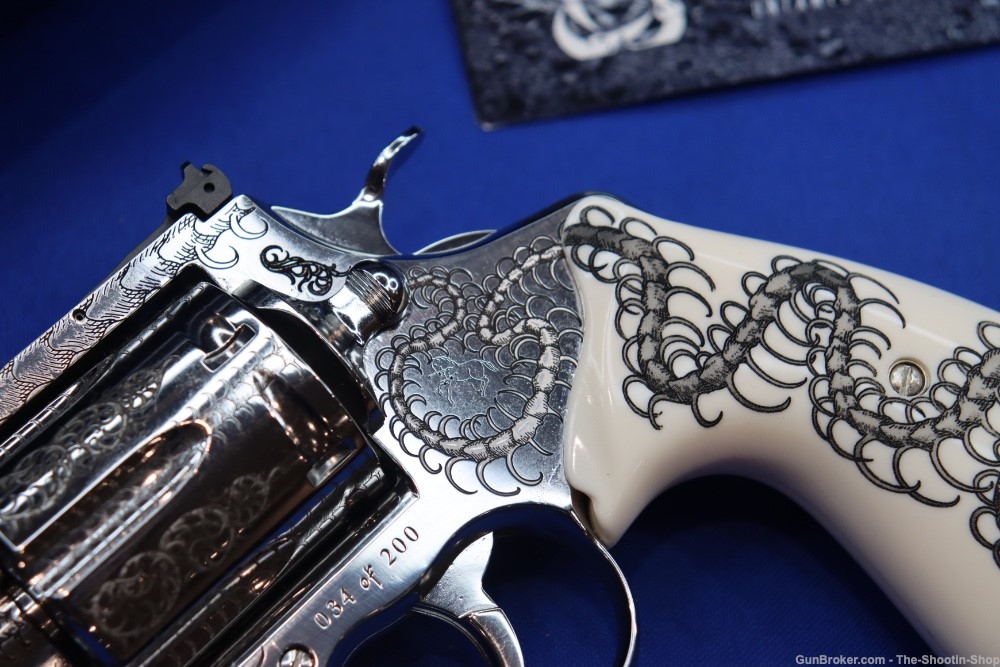 Colt ANACONDA Revolver Untamed Series 44MAG Engraved Stainless 1 of 200 NEW-img-7