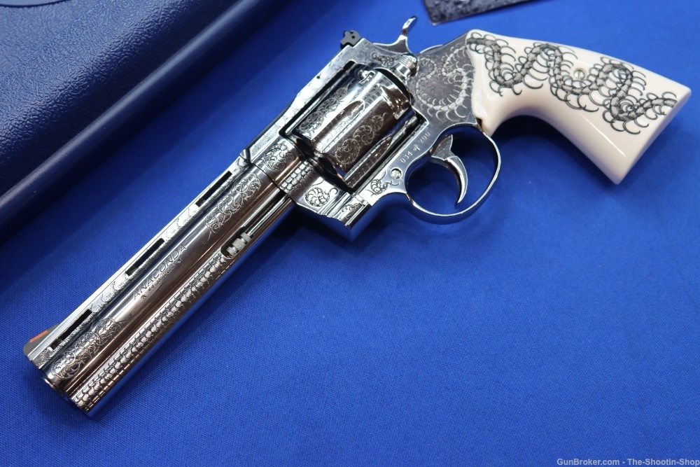 Colt ANACONDA Revolver Untamed Series 44MAG Engraved Stainless 1 of 200 NEW-img-1