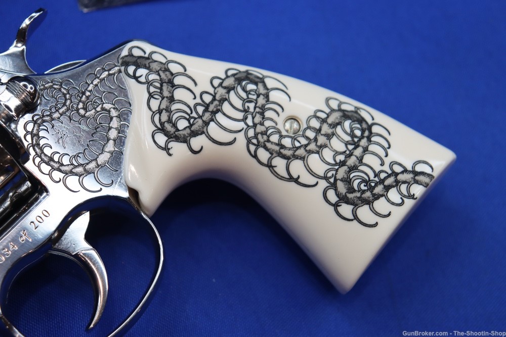 Colt ANACONDA Revolver Untamed Series 44MAG Engraved Stainless 1 of 200 NEW-img-8