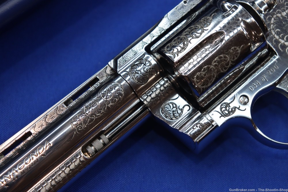 Colt ANACONDA Revolver Untamed Series 44MAG Engraved Stainless 1 of 200 NEW-img-4