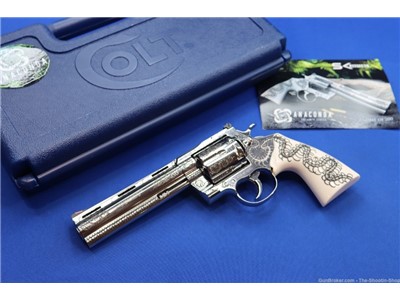 Colt ANACONDA Revolver Untamed Series 44MAG Engraved Stainless 1 of 200 NEW