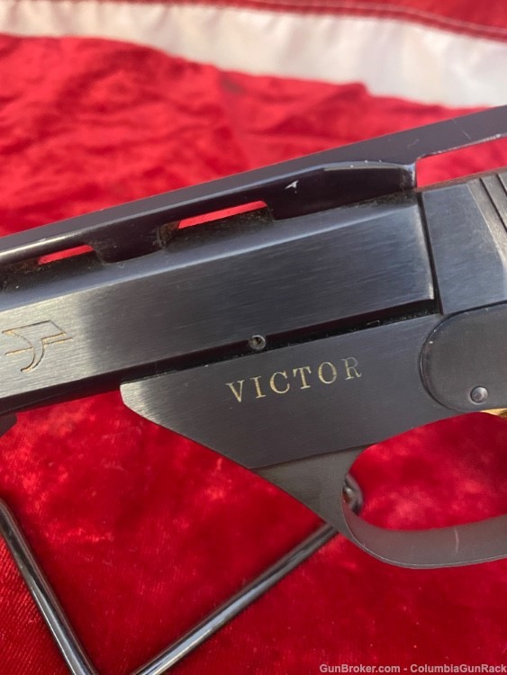 High Standard Victor 22 LR w/ 3 Magazines and Barrel Weight! -img-4