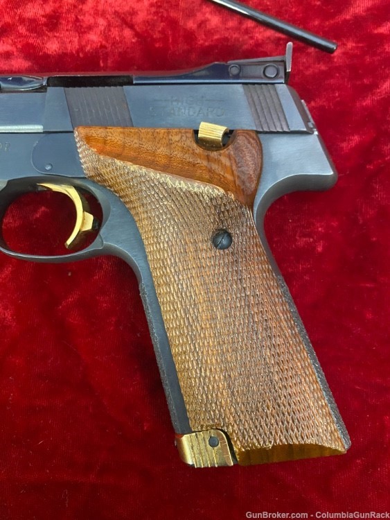 High Standard Victor 22 LR w/ 3 Magazines and Barrel Weight! -img-22