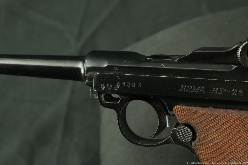 Erma EP-22 EP22 German Rimfire Luger .22 LR Semi-Auto Pistol, 1968 C&R-img-19