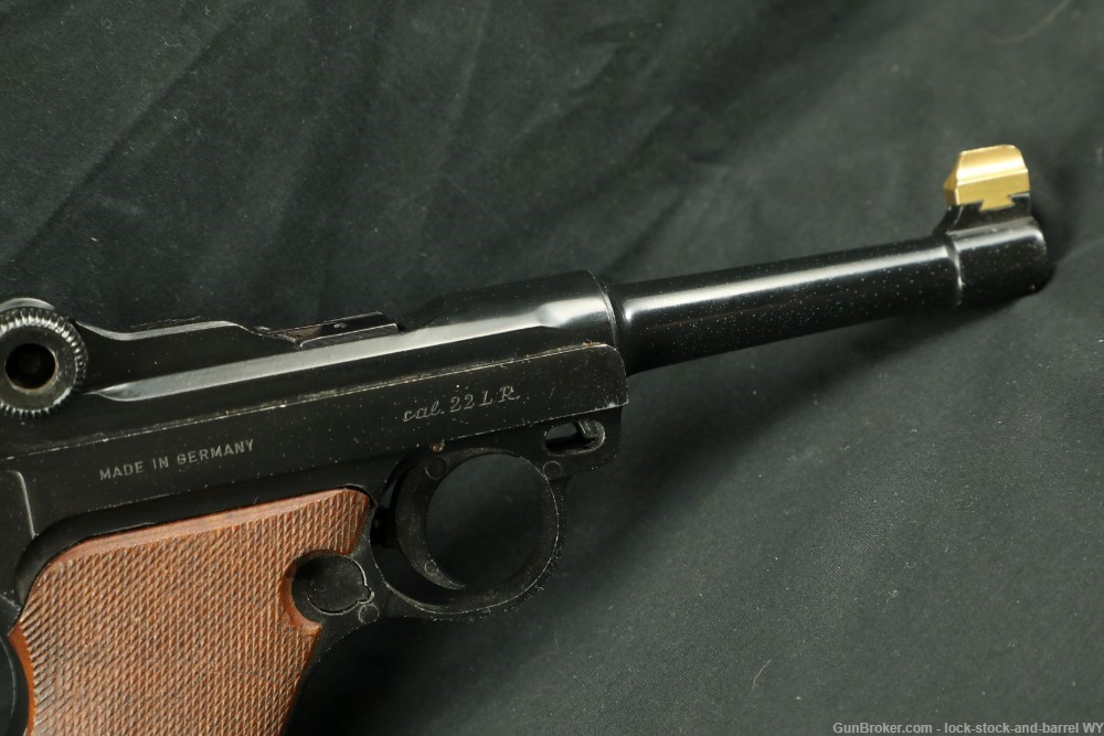 Erma EP-22 EP22 German Rimfire Luger .22 LR Semi-Auto Pistol, 1968 C&R-img-3