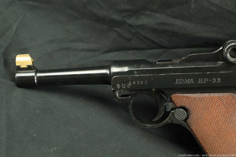 Erma EP-22 EP22 German Rimfire Luger .22 LR Semi-Auto Pistol, 1968 C&R-img-5