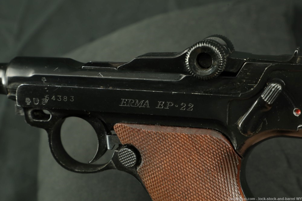 Erma EP-22 EP22 German Rimfire Luger .22 LR Semi-Auto Pistol, 1968 C&R-img-18