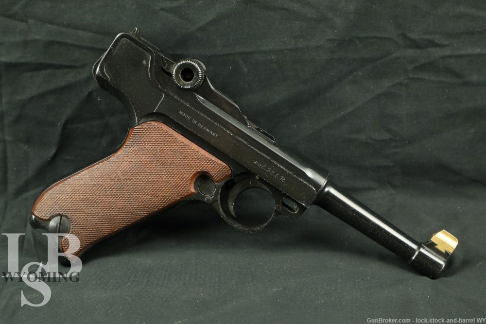 Erma EP-22 EP22 German Rimfire Luger .22 LR Semi-Auto Pistol, 1968 C&R-img-0
