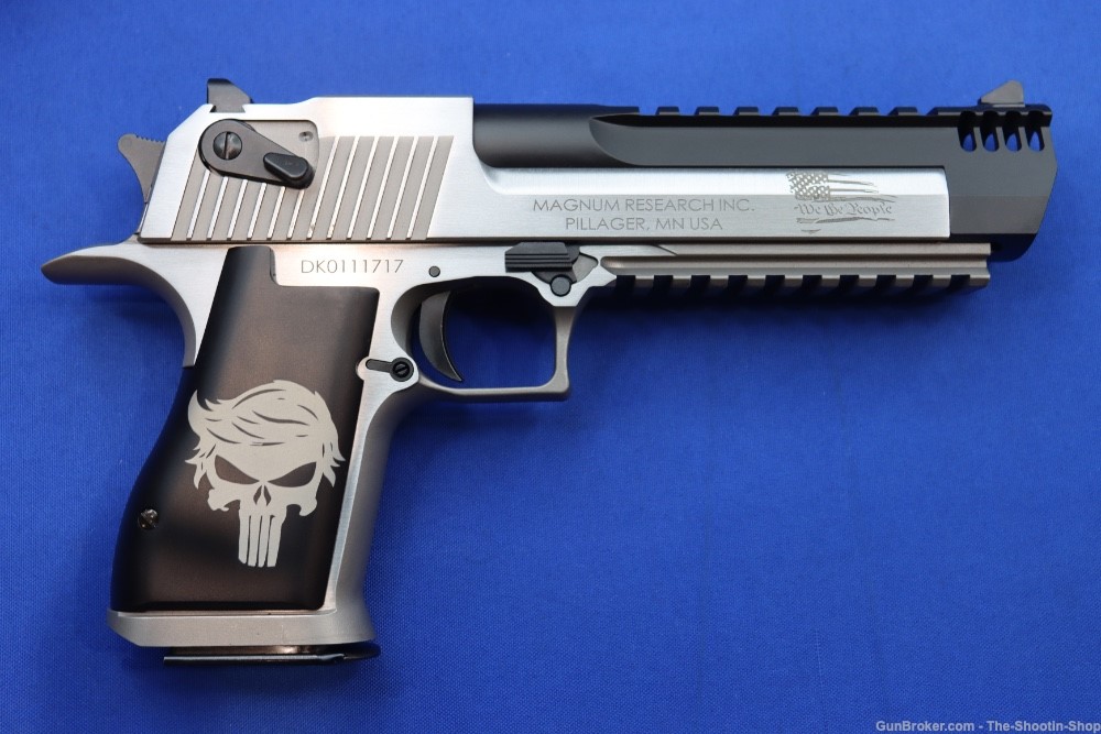 Magnum Research DESERT EAGLE 50AE Pistol DONALD TRUMP PUNISHER 50 CAL AE NR-img-8