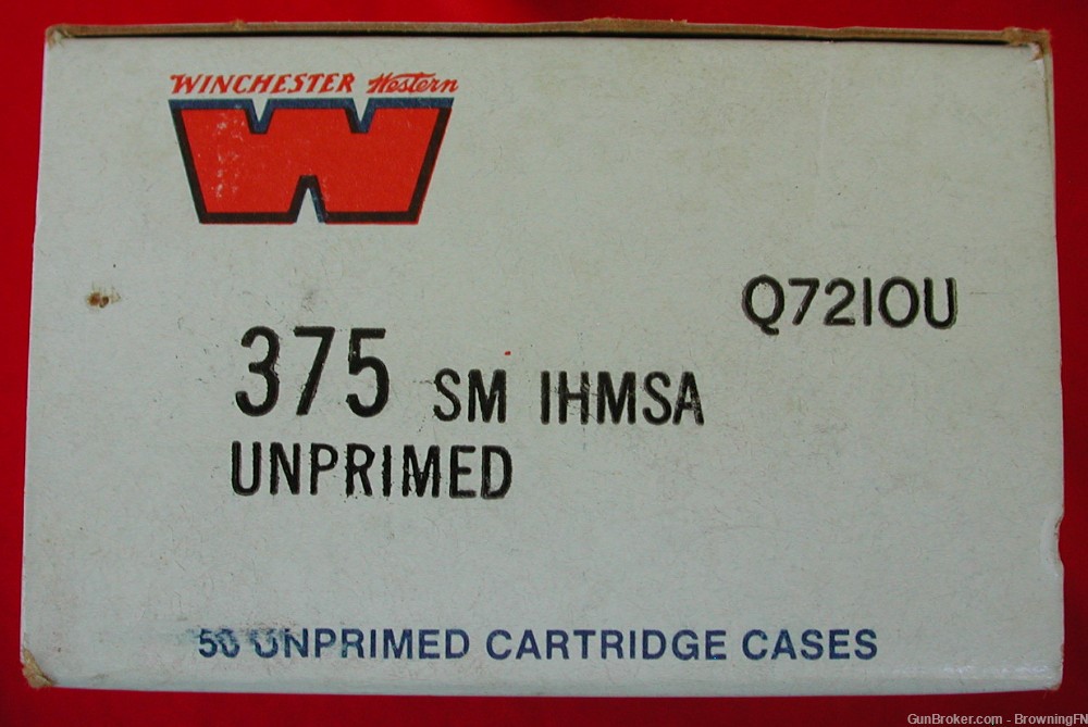 VERY RARE 50 NEW .375 SUPER MAGNUM IHSMA Cases for Reloading SM-img-1