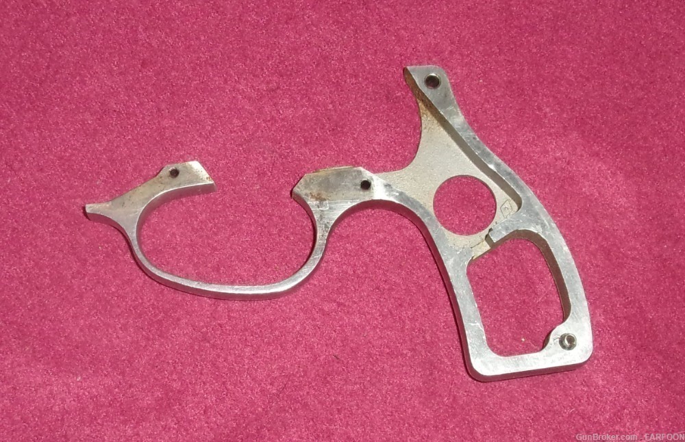 CHARTER ARMS 44 SPECIAL BULLDOG GRIP FRAME & TRIGGER GUARD STAINLESS-img-1