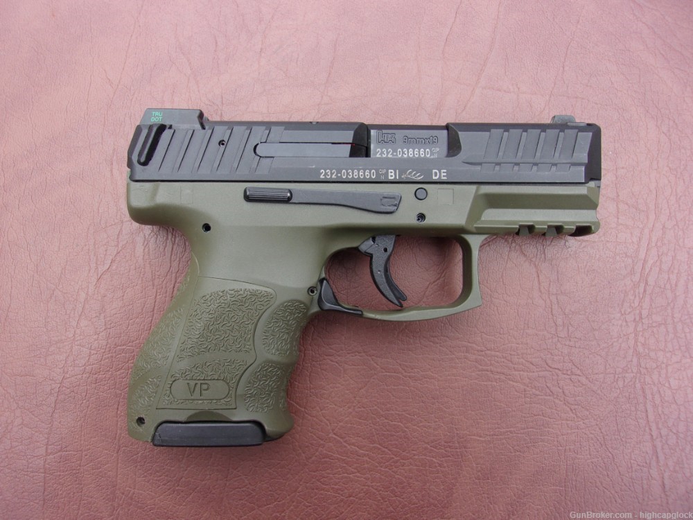 HK Heckler & Koch VP9 SK 9mm 3.25" Pistol Green Night Sights $1START-img-3
