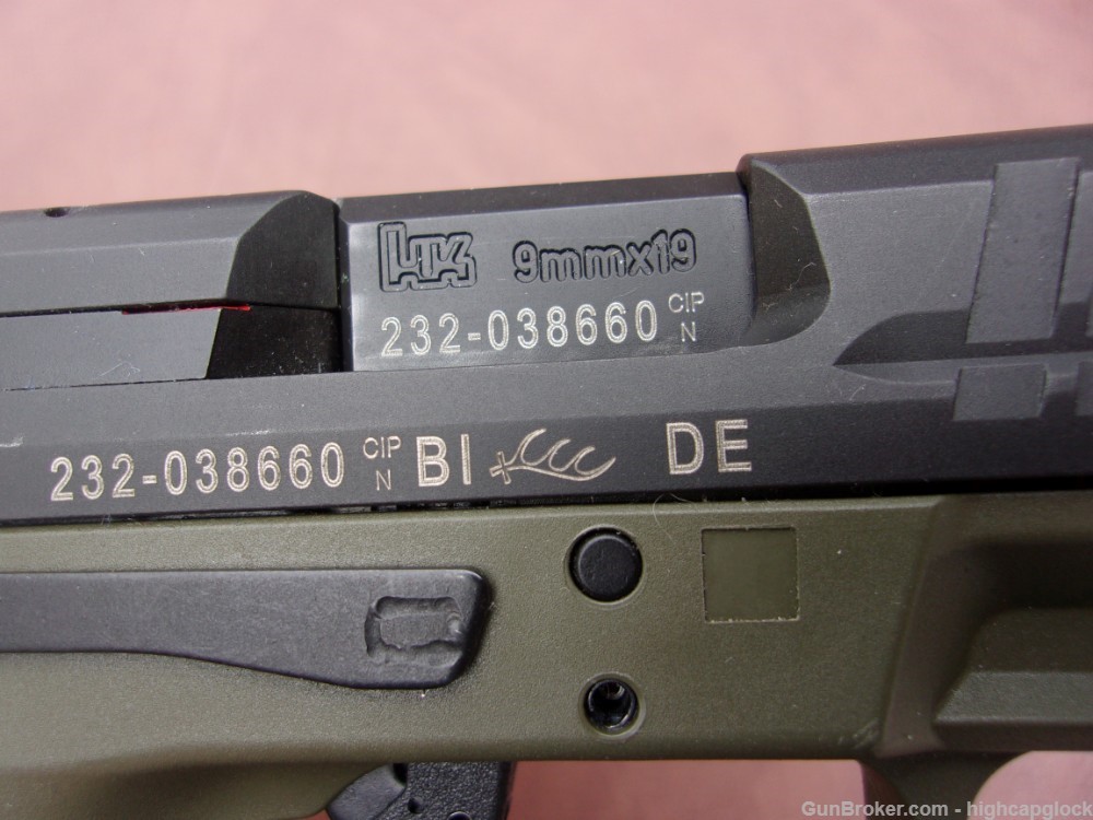 HK Heckler & Koch VP9 SK 9mm 3.25" Pistol Green Night Sights $1START-img-10