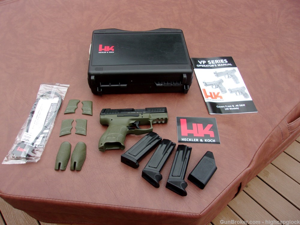 HK Heckler & Koch VP9 SK 9mm 3.25" Pistol Green Night Sights $1START-img-22