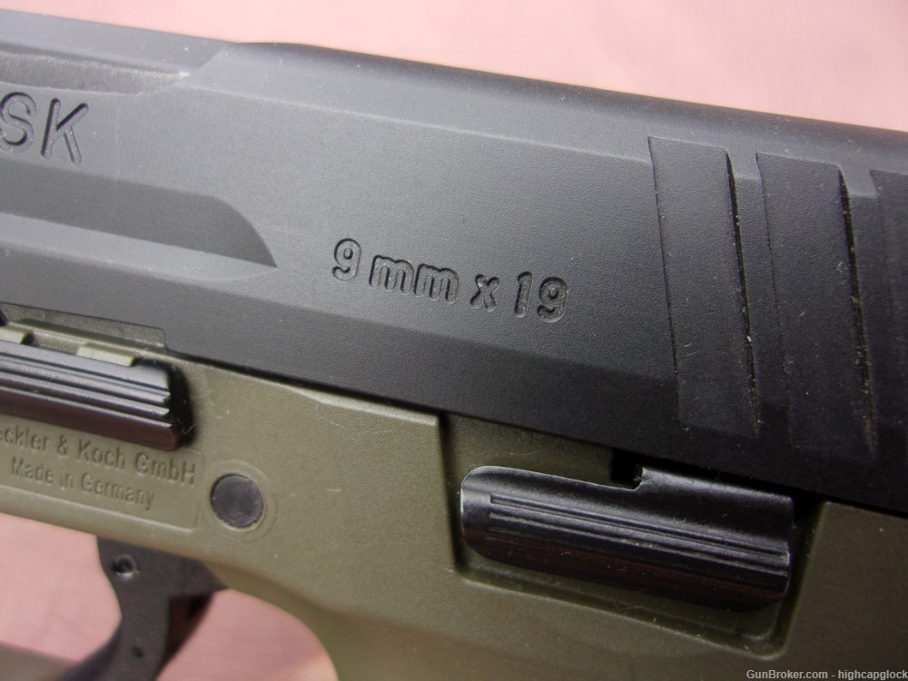 HK Heckler & Koch VP9 SK 9mm 3.25" Pistol Green Night Sights $1START-img-9