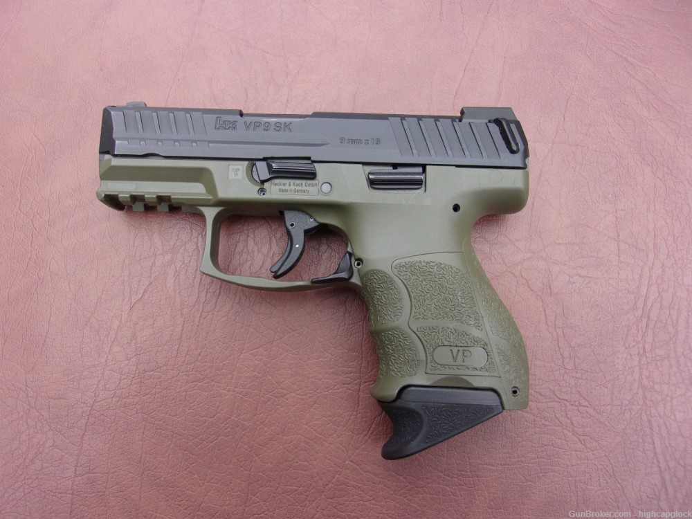 HK Heckler & Koch VP9 SK 9mm 3.25" Pistol Green Night Sights $1START-img-6