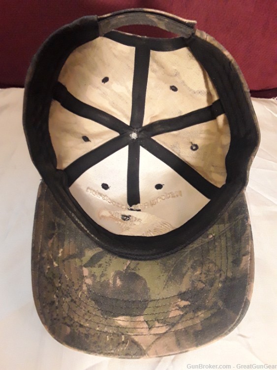 NRA National Rifle Association Golden Eagles Camouflage Baseball Cap Hat-img-2