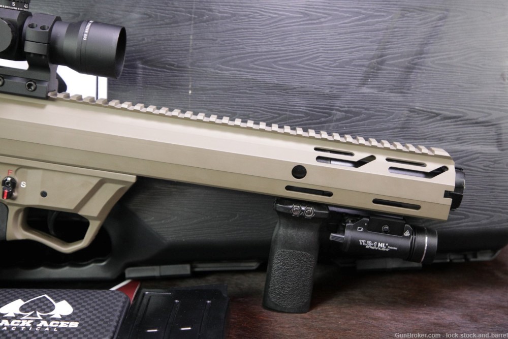 Black Aces Tactical FD12 FDE 12 Gauge 3" 18.5" Pro Series Bullpup Shotgun -img-5