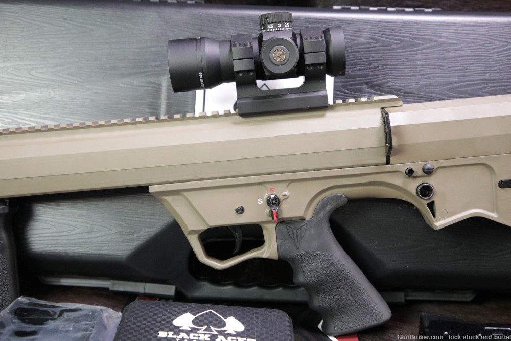 Black Aces Tactical FD12 FDE 12 Gauge 3" 18.5" Pro Series Bullpup Shotgun -img-9