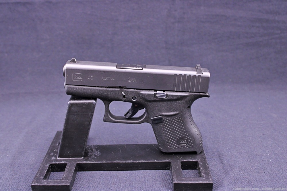 GLOCK 43 9MM 6RD MAGS 3.41" BARREL SUB COMPACT SAFE ACTION G43 BOX-img-2