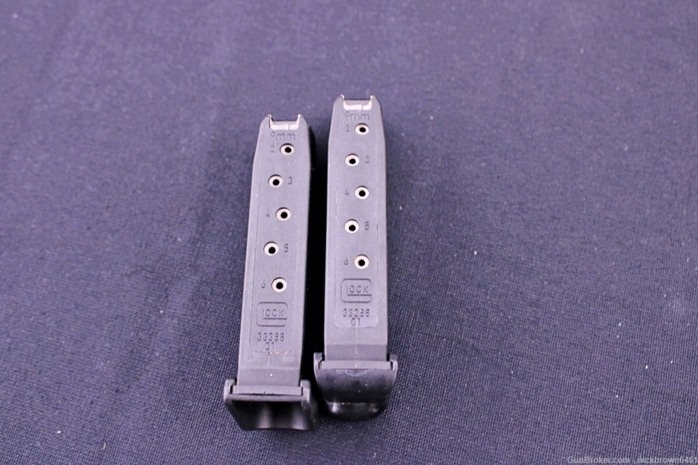 GLOCK 43 9MM 6RD MAGS 3.41" BARREL SUB COMPACT SAFE ACTION G43 BOX-img-21
