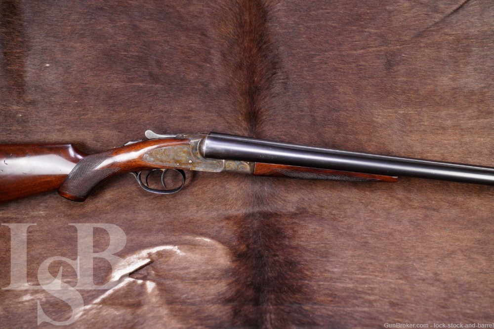 L.C. Smith Ideal Grade Featherweight 12 GA Side by Side Shotgun, 1937 C&R-img-0