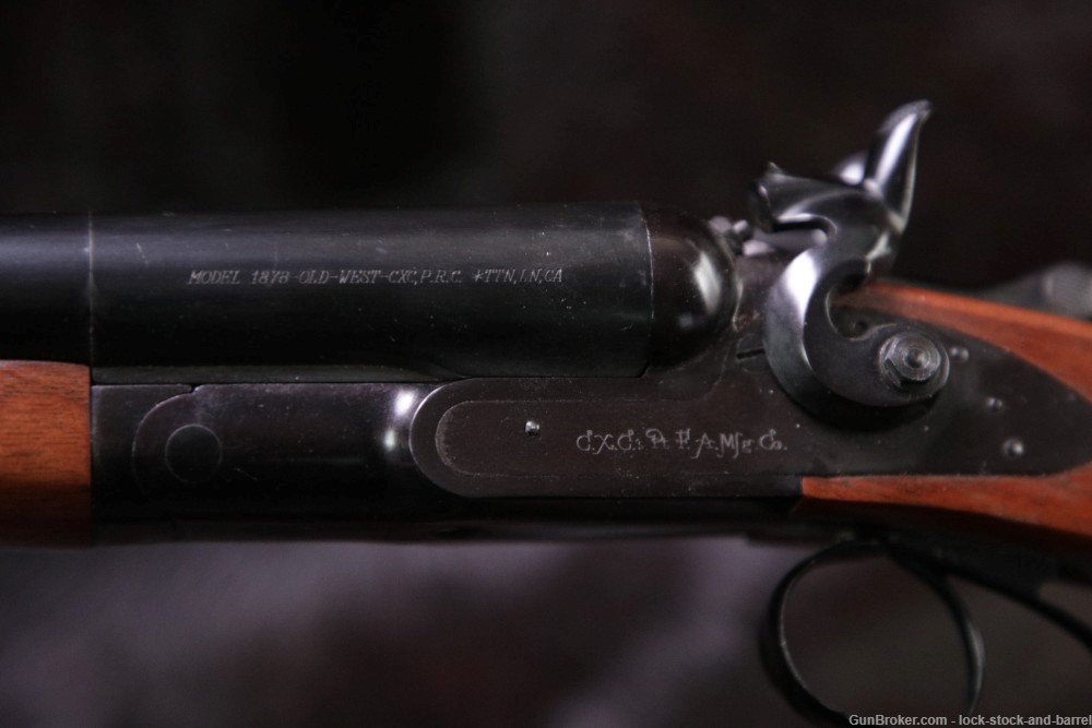 CXC China Model 1878 Old West SxS Side by Side 12 GA Double Barrel Shotgun-img-21