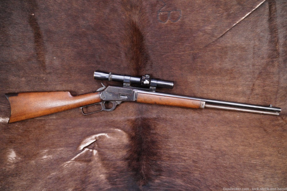 Marlin Model 1894 .32-20 Winchester 20" Lever Action Rifle, MFD 1901 C&R-img-6