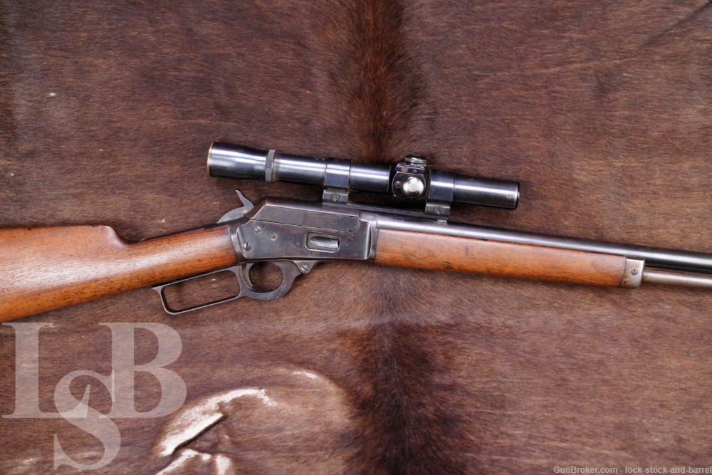 Marlin Model 1894 .32-20 Winchester 20" Lever Action Rifle, MFD 1901 C&R-img-0