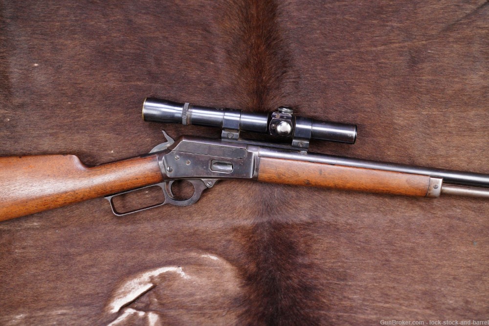 Marlin Model 1894 .32-20 Winchester 20" Lever Action Rifle, MFD 1901 C&R-img-2