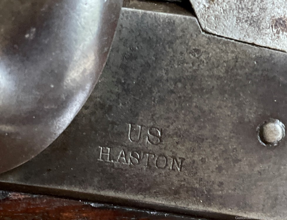 U.S. Contract H. Aston Model 1842 Pistol Dated 1849-img-3