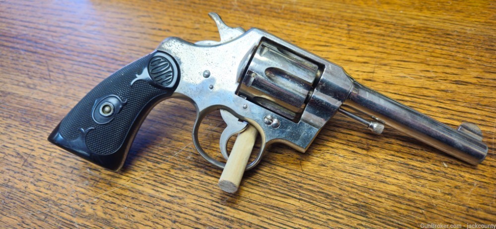 Colt Army Special, .38 Special, re-nickeled-img-1